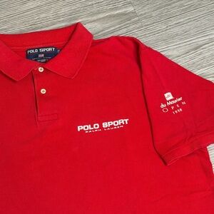Vintage Polo Sport Ralph Lauren 1998 Du Maurier Canada Golf Open Mercedes Sz XL